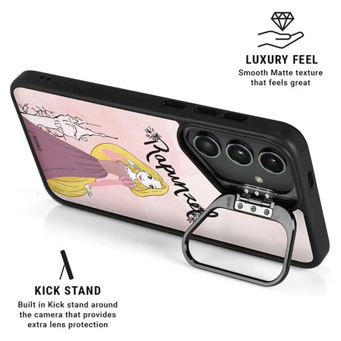 Disney Princess Rapunzel Art Galaxy S25 Kickstand Case